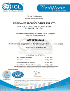 Believant Technologies Certificate 2